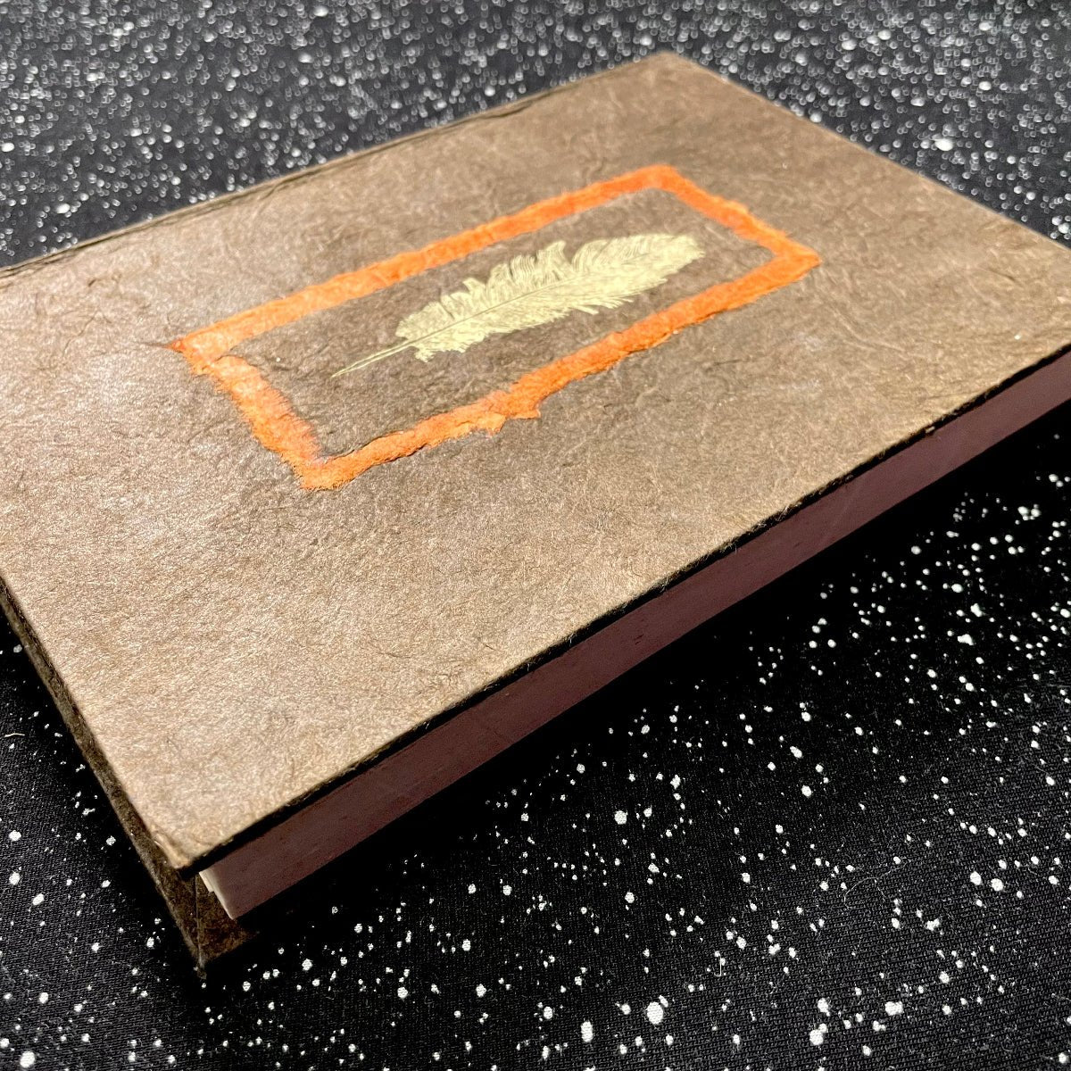 Monk Paper Hard Cover Journal - Walnut - Pen Boutique Ltd