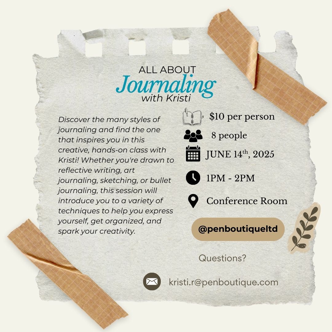 All About Journaling - Pen Boutique Ltd