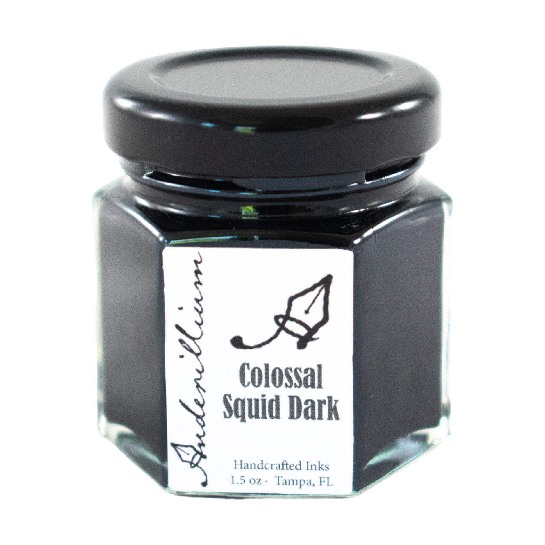 Anderillium Cephalopod Ink - Colossal Squid Dark - 1.5 oz - Pen Boutique Ltd