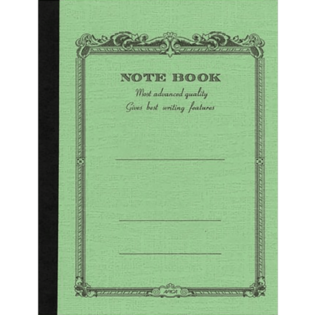 Apica Notebook - Green - White Sheets - Line - A6 - Pen Boutique Ltd