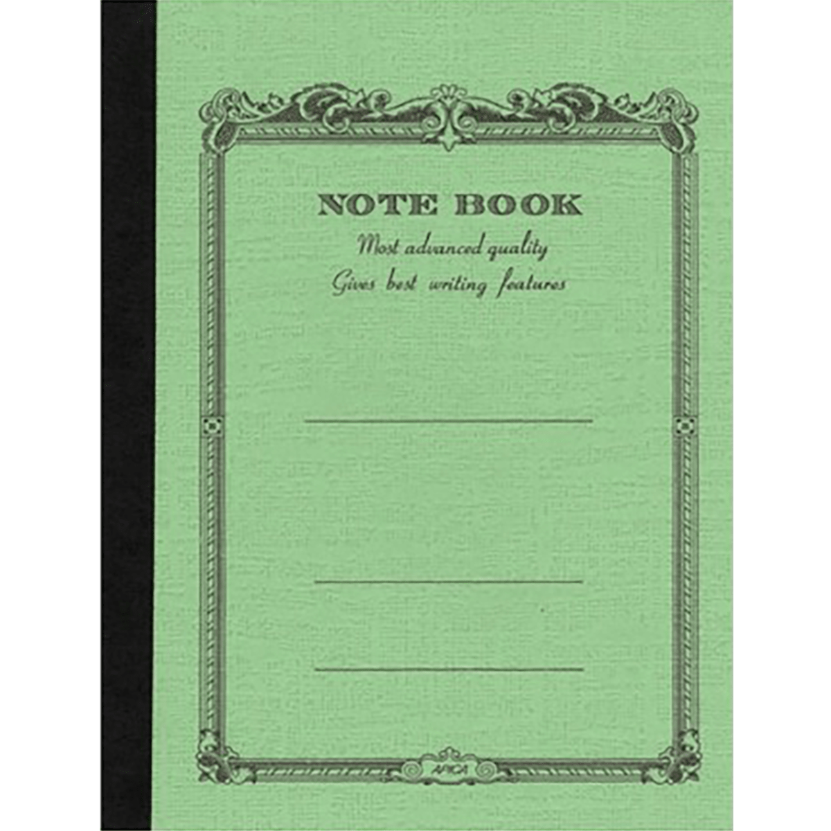 Apica Notebook - Green - White Sheets - Line - A6 - Pen Boutique Ltd