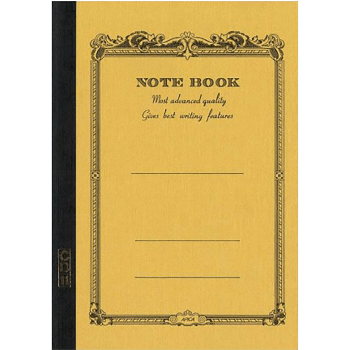 Apica Notebook - Mustard - White Sheets - Line - A5 - Pen Boutique Ltd