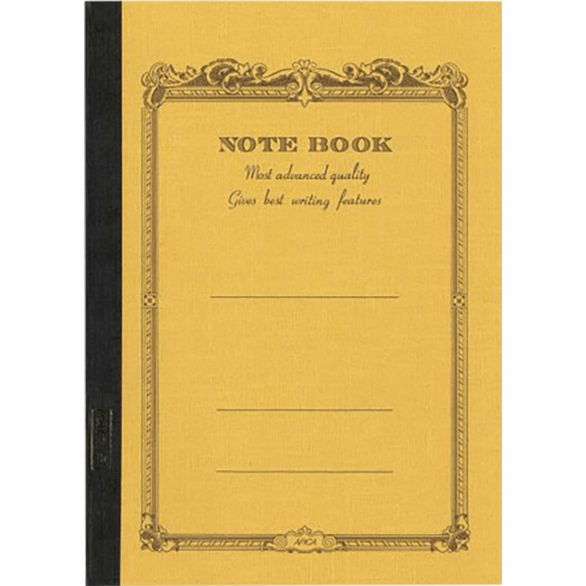 Apica Notebook - Mustard - White Sheets - Line - Semi B5 - Pen Boutique Ltd
