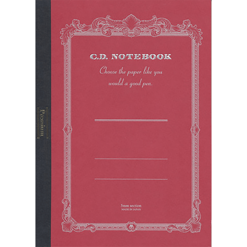 Apica Premium CD Notebook - Red - Grid - B5 - Pen Boutique Ltd