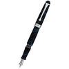 Aurora 888 Fountain Pen - Blue Ebonite - Chrome Trim - 18K Nib (Limited Edition) - Pen Boutique Ltd