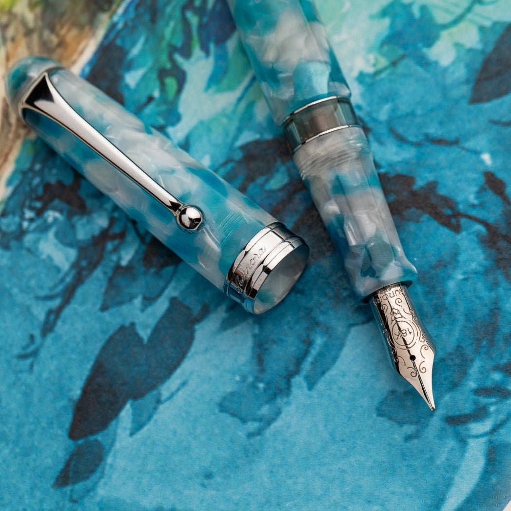 Aurora 888 Fountain Pen - Ortigia (Limited Edition) - Pen Boutique Ltd