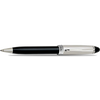 Aurora Ipsilon Ballpoint Pen - Black - Chrome Trim-Pen Boutique Ltd