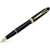Aurora Ipsilon Deluxe Fountain Pen - Black - 14K Gold Nib - Pen Boutique Ltd