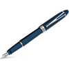 Aurora Ipsilon Deluxe Fountain Pen - Blue - Chrome Trim - Pen Boutique Ltd
