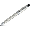 Aurora Ipsilon Quadra Pattern Ballpoint Pen - Sterling Silver - Pen Boutique Ltd