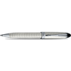Aurora Ipsilon Quadra Pattern Ballpoint Pen - Sterling Silver - Pen Boutique Ltd