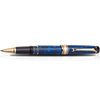 Aurora Optima Auroloide Rollerball Pen - Blue - Gold Trim-Pen Boutique Ltd