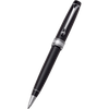 Aurora Optima Ballpoint Pen - Black - Chrome Trim - Pen Boutique Ltd