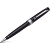 Aurora Optima Ballpoint Pen - Black - Chrome Trim - Pen Boutique Ltd