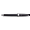 Aurora Optima Ballpoint Pen - Black - Chrome Trim - Pen Boutique Ltd