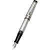 Aurora Optima Riflessi Fountain Pen - Sterling Silver-Pen Boutique Ltd