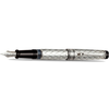 Aurora Optima Riflessi Fountain Pen - Sterling Silver-Pen Boutique Ltd