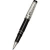 Aurora Optima Riflessi Rollerball Pen - Black - Sterling Silver - Pen Boutique Ltd