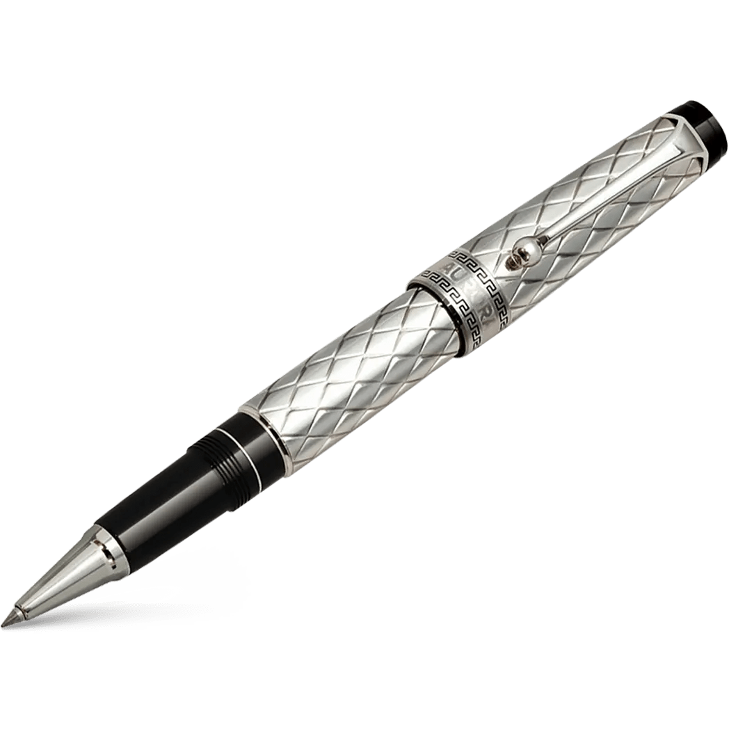 Aurora Optima Riflessi Rollerball Pen - Sterling Silver - Pen Boutique Ltd