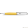 Aurora Talentum Ballpoint Pen - Yellow - Chrome Trim-Pen Boutique Ltd