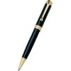 Aurora Talentum Classic Ballpoint Pen - Black - Gold Trim-Pen Boutique Ltd