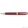 Aurora Talentum Classic Ballpoint Pen - Burgundy - Gold Trim-Pen Boutique Ltd