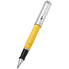 Aurora Talentum Rollerball Pen - Yellow - Chrome Trim-Pen Boutique Ltd
