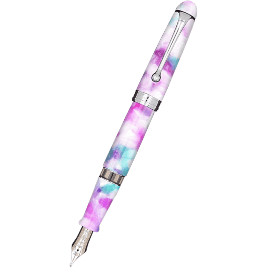 Aurora 888 Mantova Fountain Pen - Mottled Pink Auroloide - 18k Nib (Limited Edition) - Pen Boutique Ltd