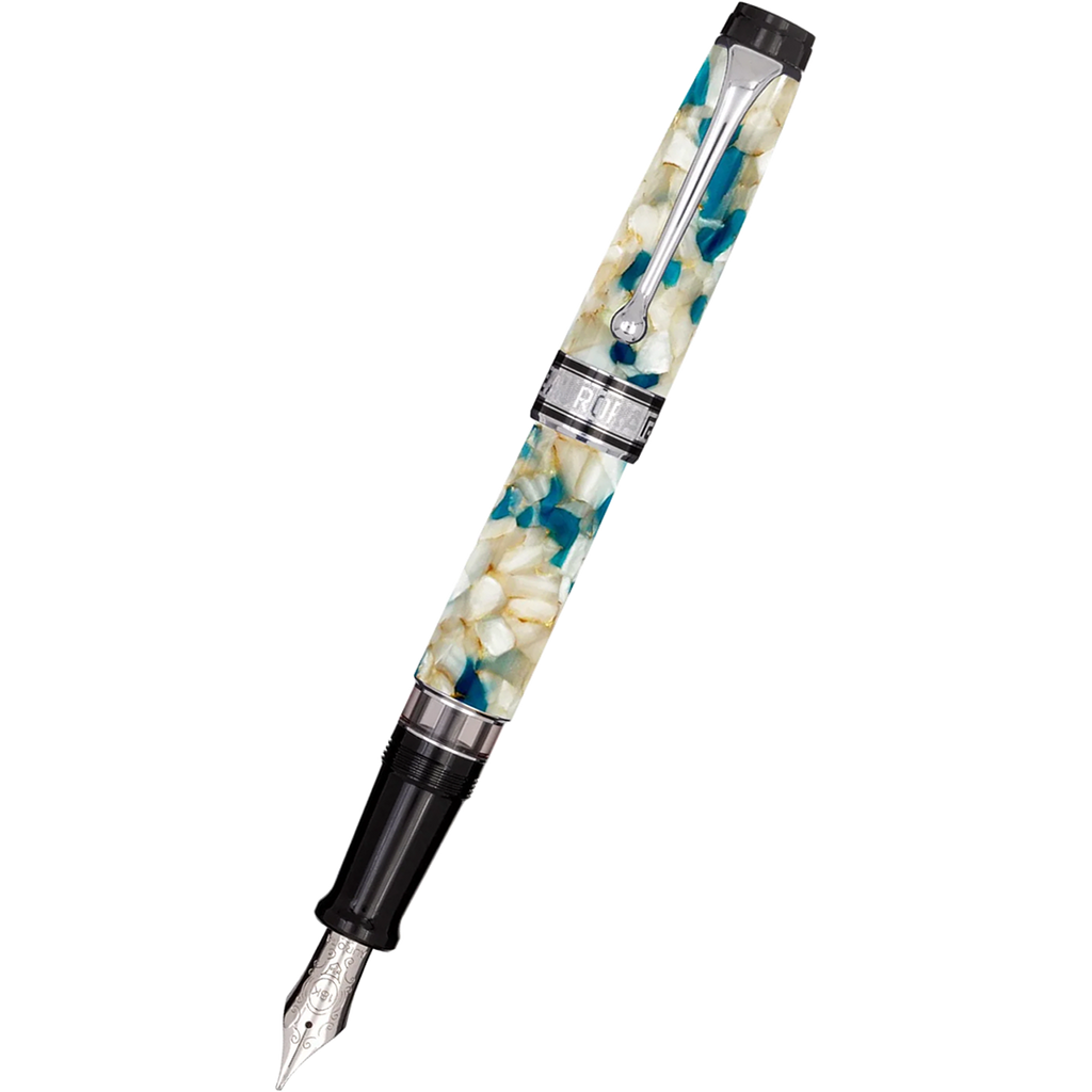 Aurora Optima 365 Pearl & Octane Limited Edition Fountain Pen-Pen Boutique Ltd