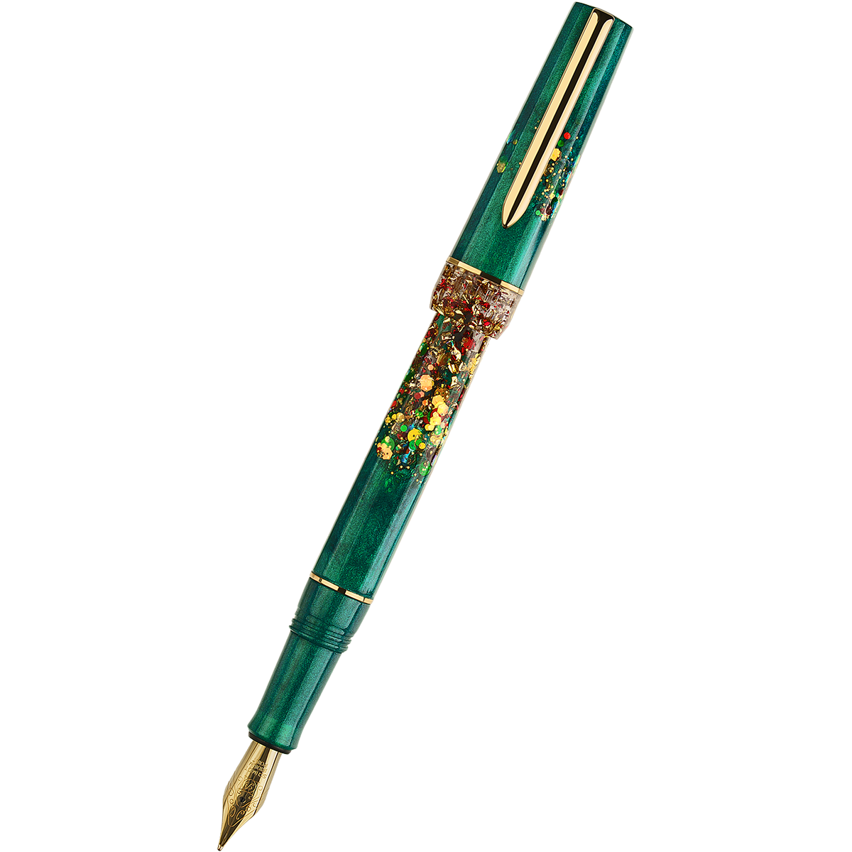 Benu Haute Fountain Pen - Tribute to Emerald Eve (Christmas Special Edition) - Pen Boutique Ltd