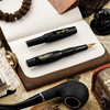 Benu Pixie Fountain Pen - Black Jolly Roger - Pen Boutique Ltd