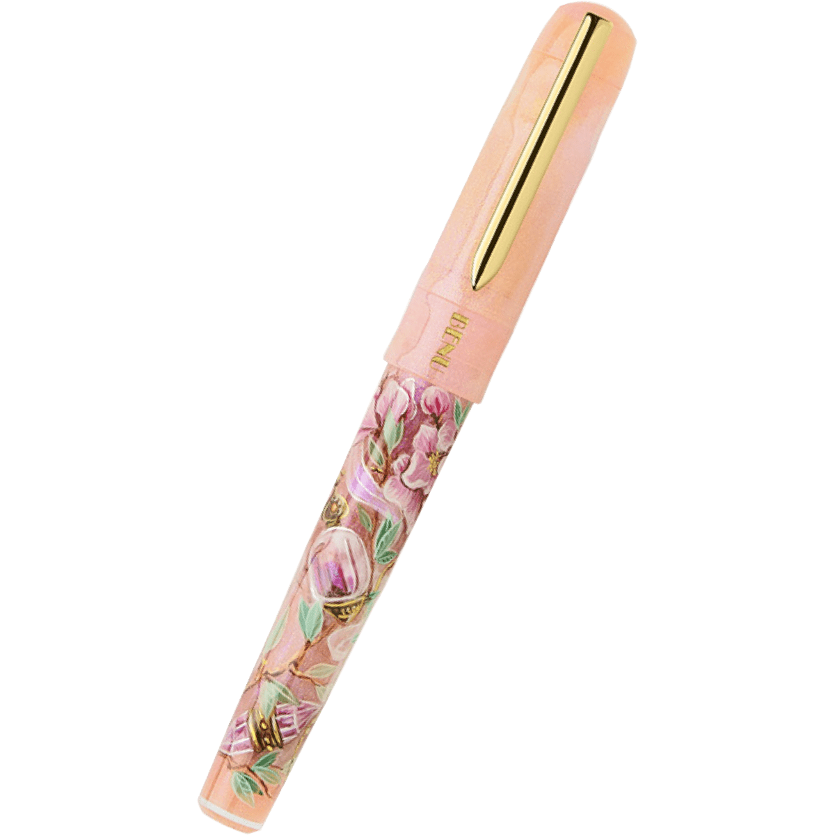 Benu Talisman Fountain Pen - Peach Blossom - Pen Boutique Ltd