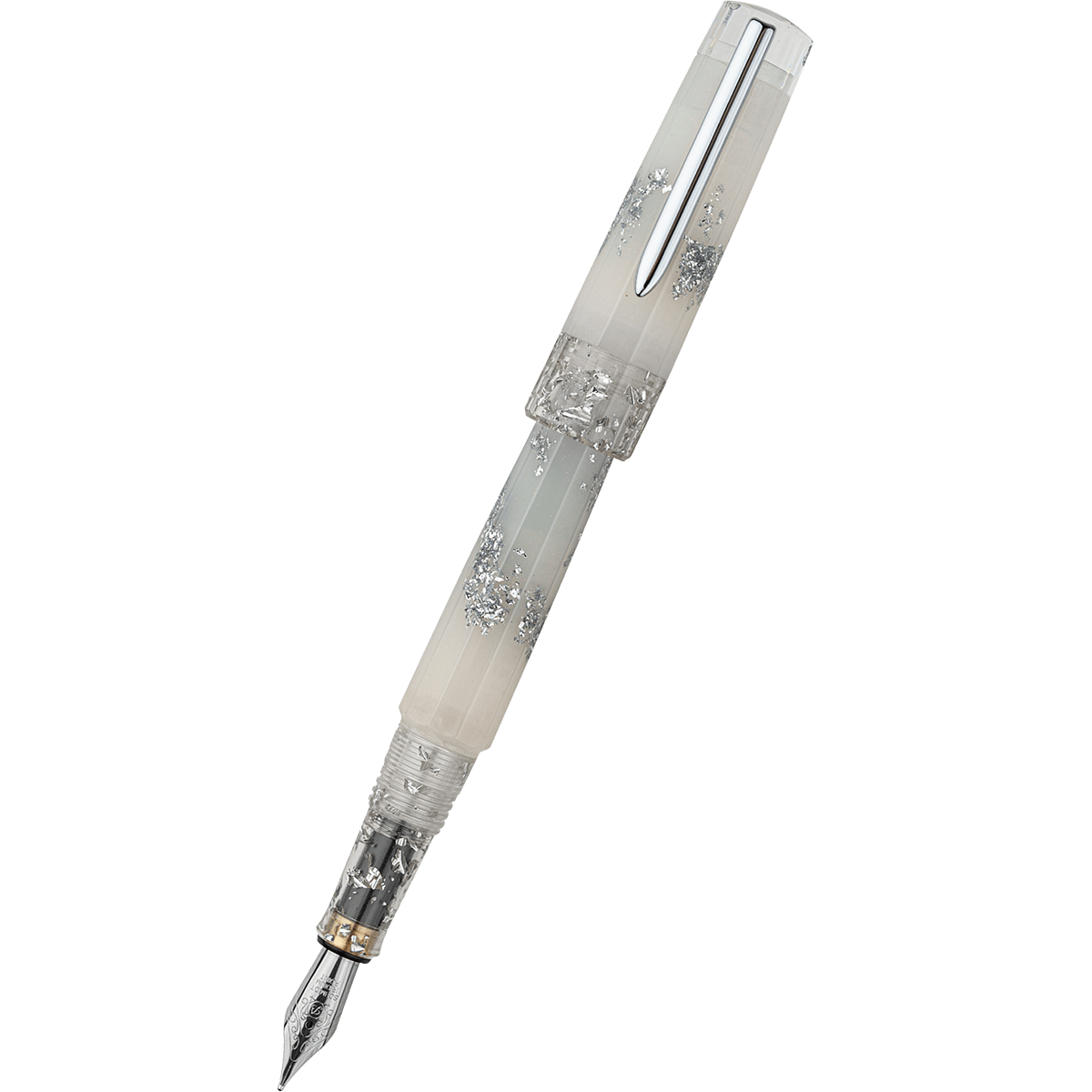 Benu Euphoria Fountain Pen - White Beach - Pen Boutique Ltd