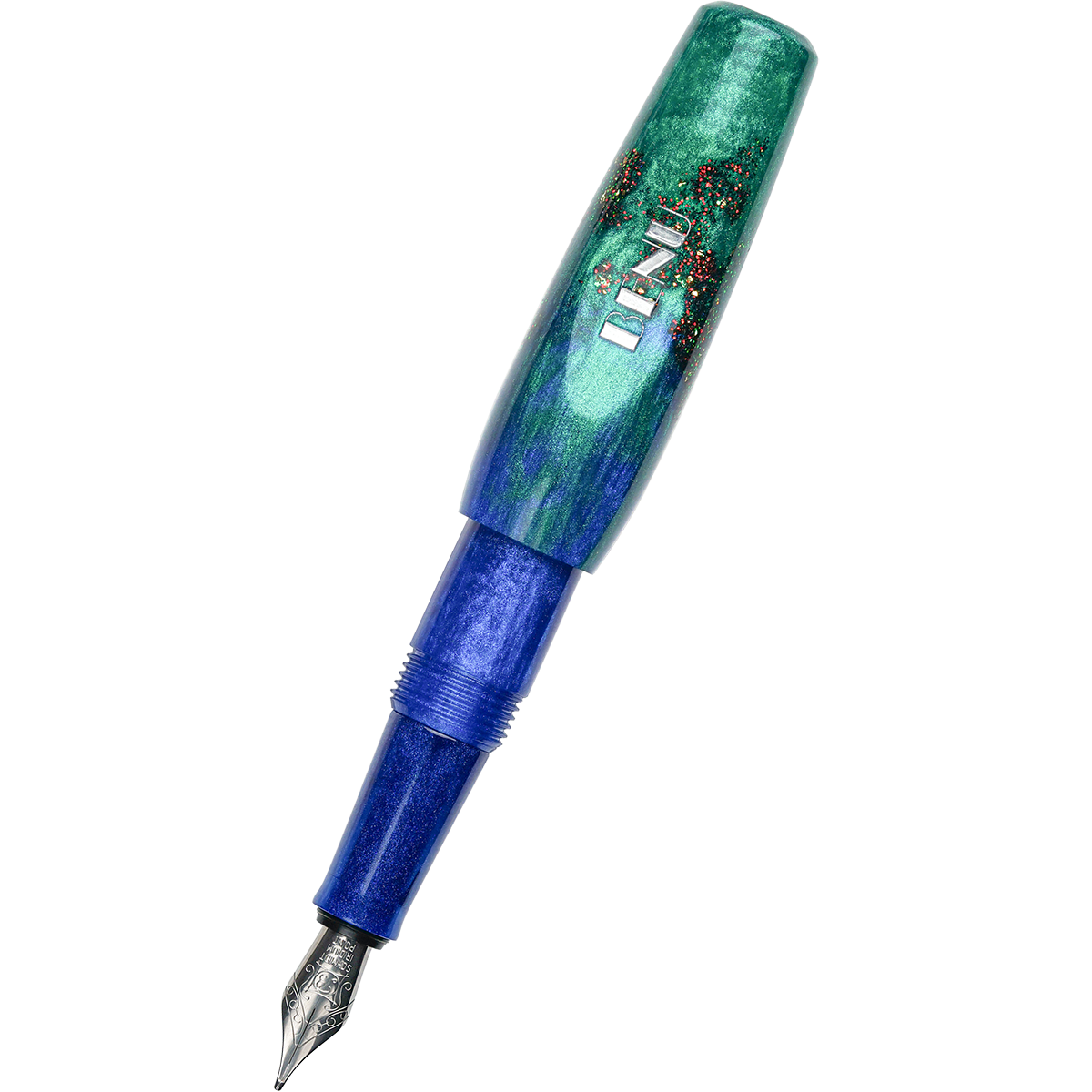 Benu Pixie Fountain Pen - Emerald Sea - Pen Boutique Ltd