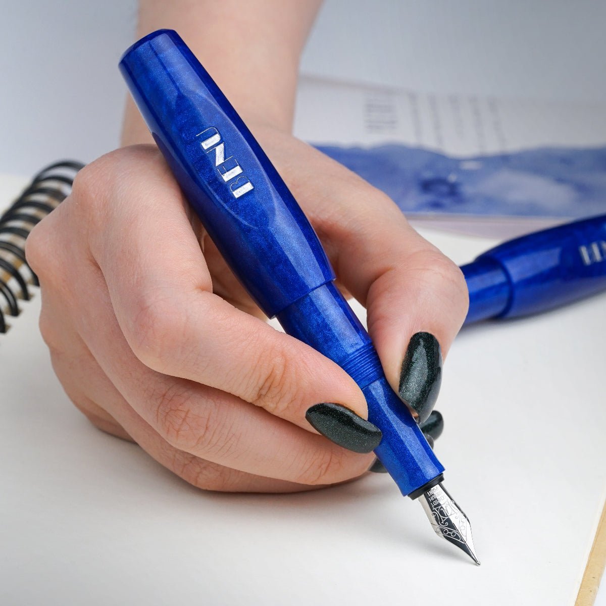 Benu Pixie Fountain Pen - Royal Blue - Pen Boutique Ltd