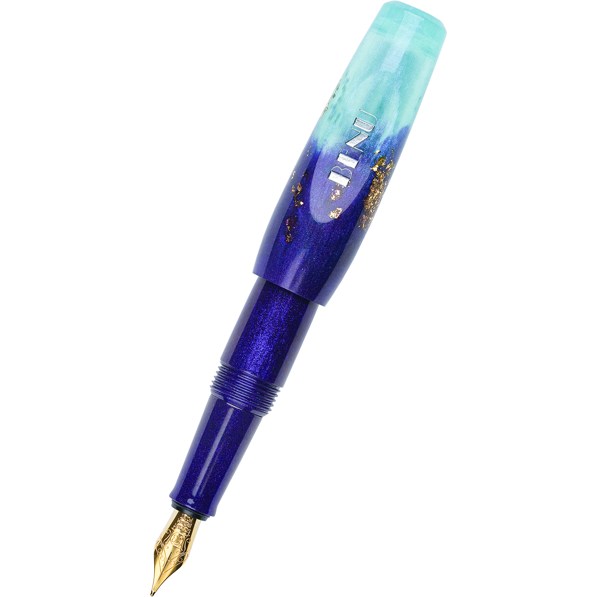 Benu Pixie Fountain Pen - Twilight Lagoon - Pen Boutique Ltd