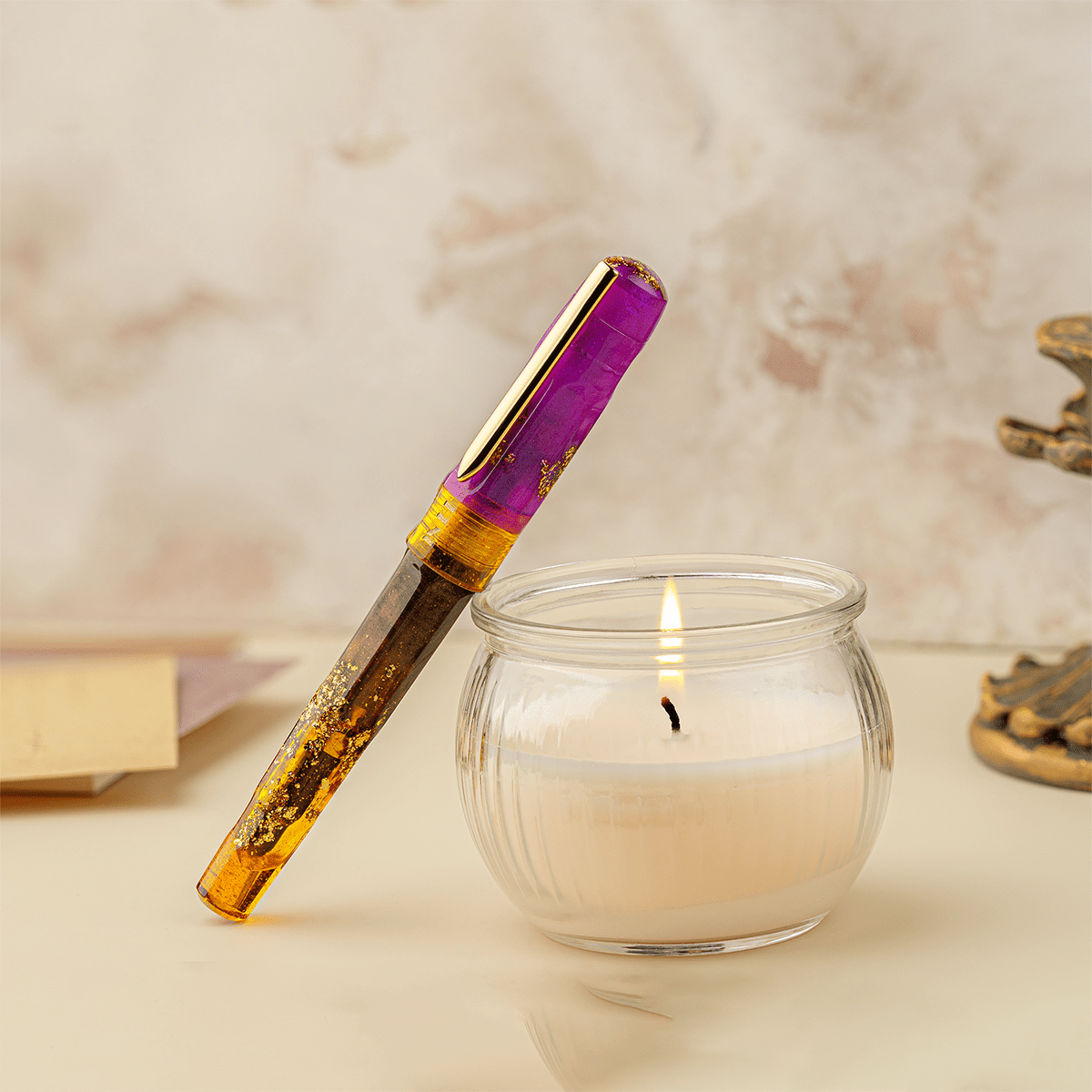 Benu Talisman Fountain Pen - Ametrine - Pen Boutique Ltd