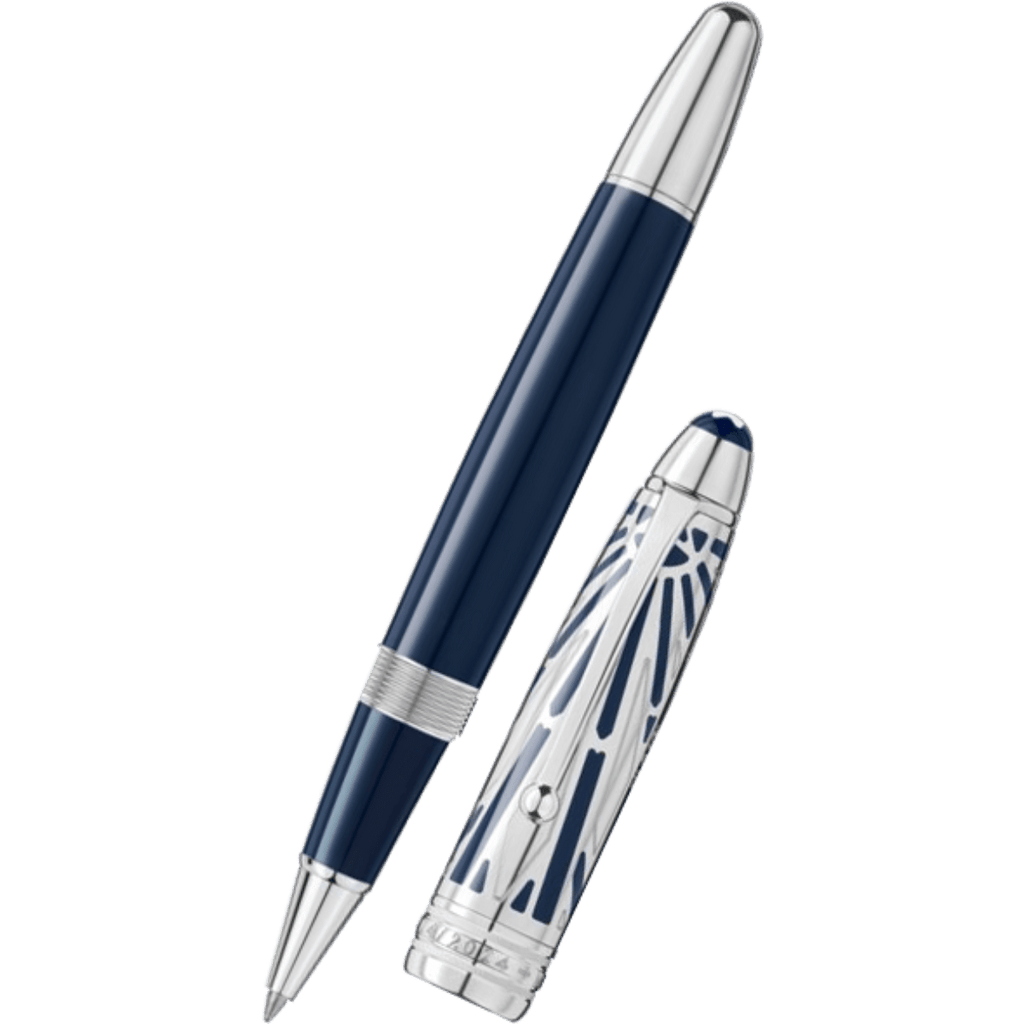 Montblanc Meisterstuck Rollerball Pen - 162 The Origin Blue - Doue - Pen Boutique Ltd