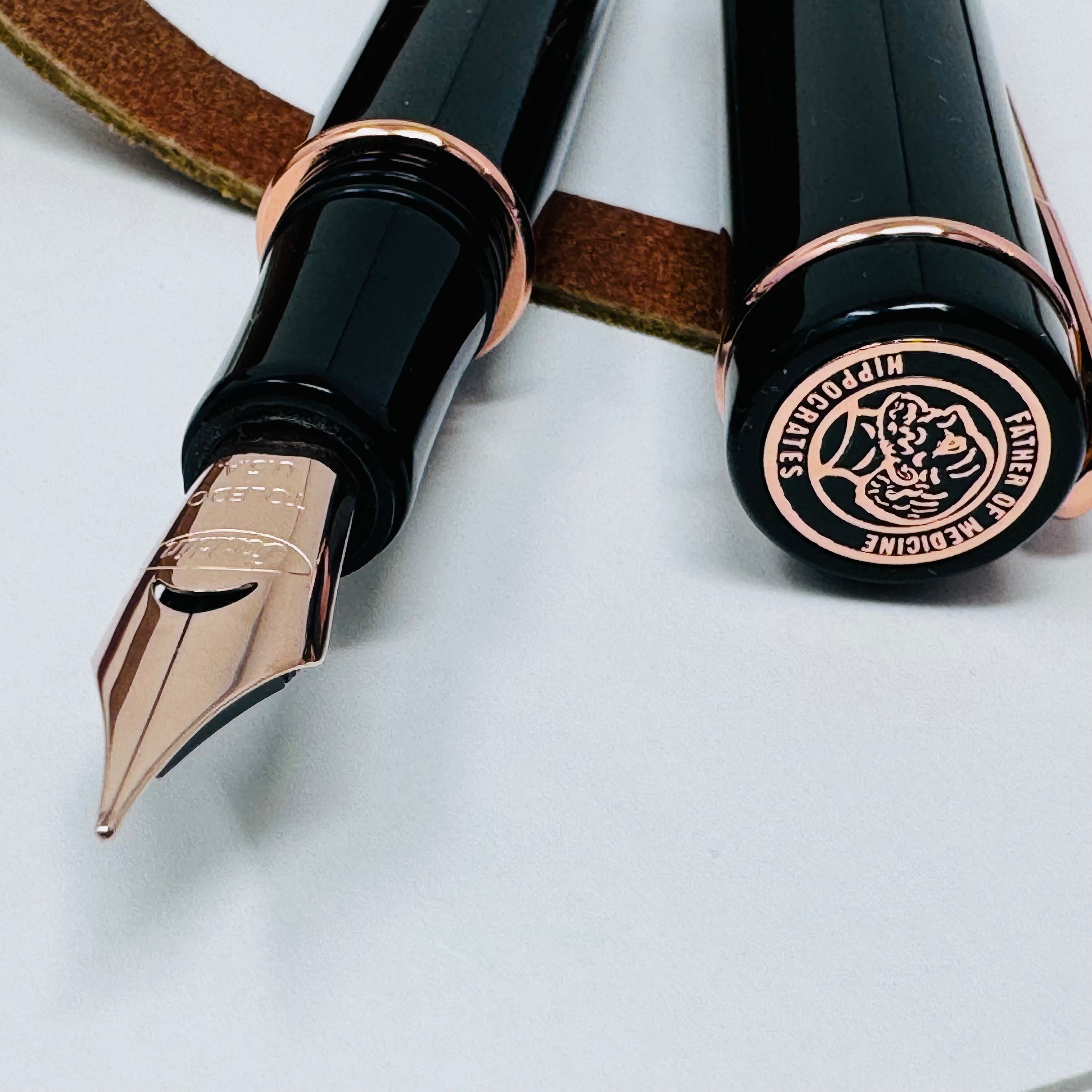 Conklin Hippocrates Fountain Pen + Ink Bottle - Pen Boutique Ltd