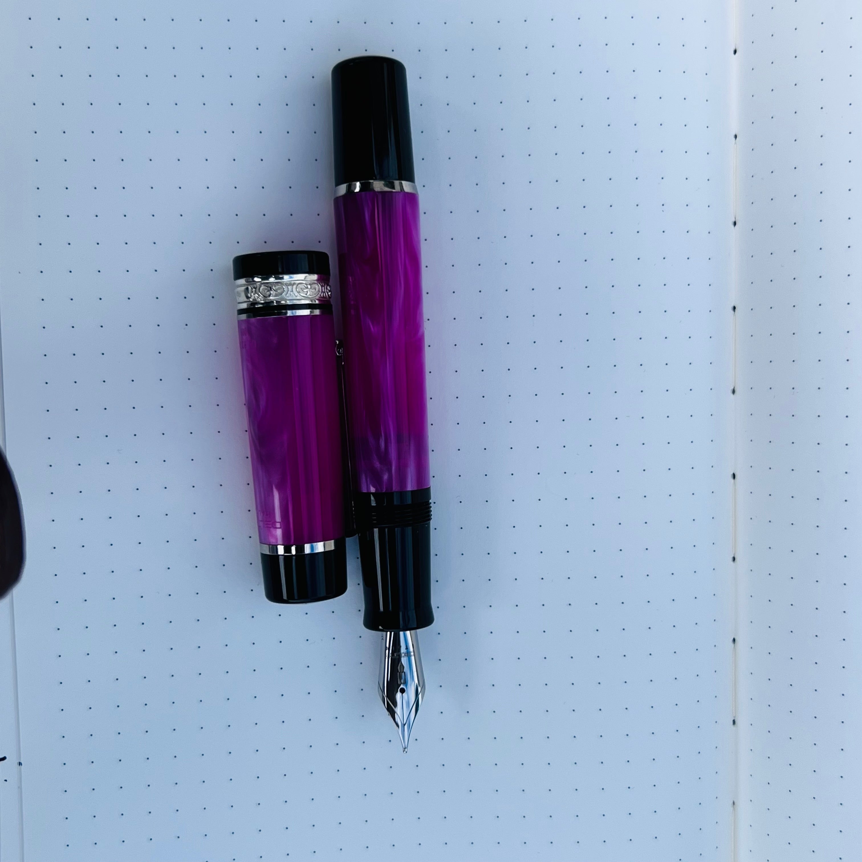 Delta DV Original Rosa Fountain Pen - Pink - Pen Boutique Exclusive - Pen Boutique Ltd