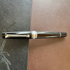 On Sale: Aurora Optima Fountain Pen - Black - Chrome Trim-Pen Boutique Ltd