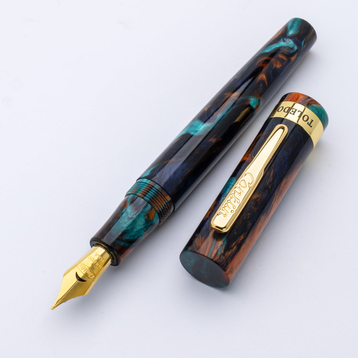 Conklin Toledo Fountain Pen - Bohemian Twilight Light Shadow (Pen Boutique Exclusive)-Pen Boutique Ltd