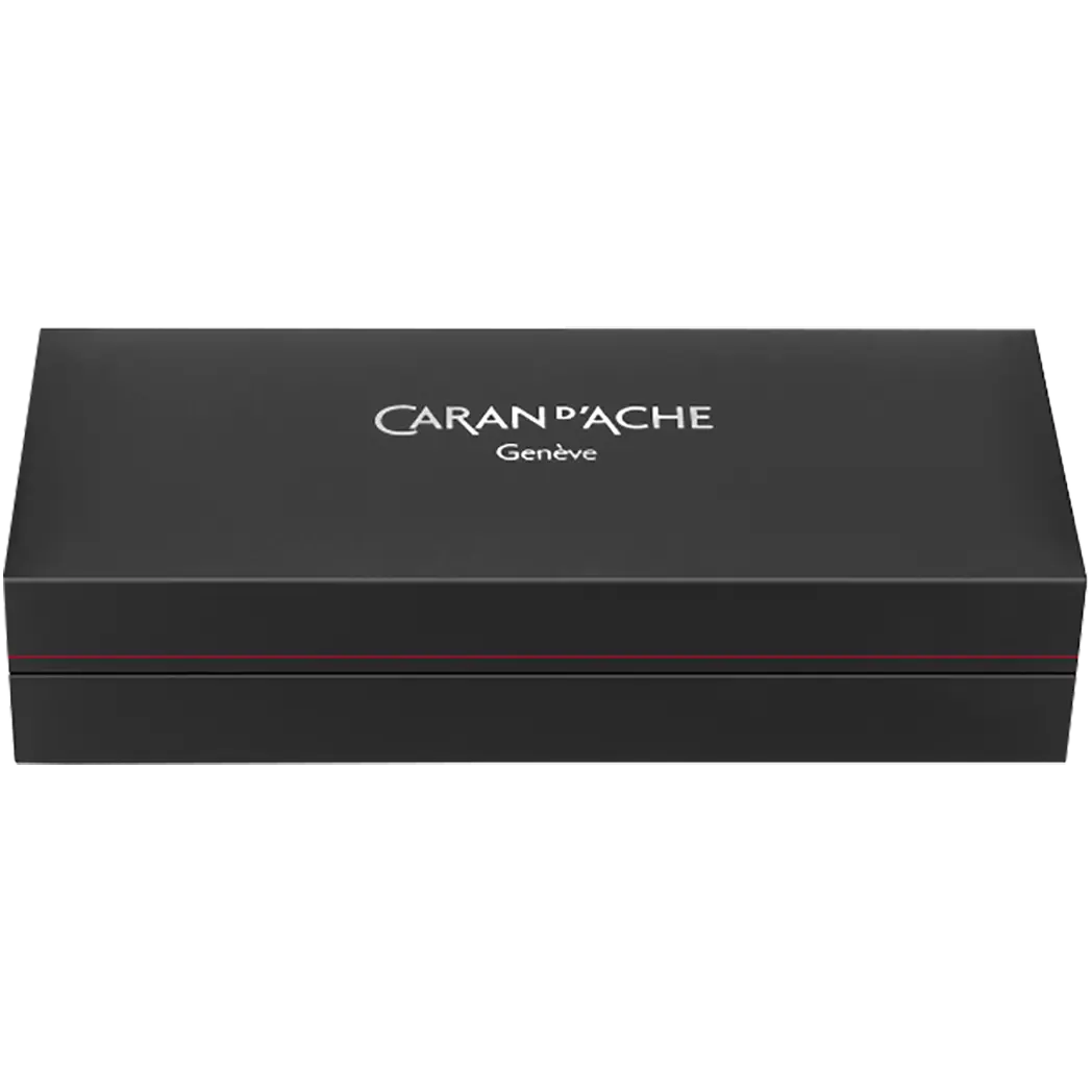 Caran d Ache Ecridor Fountain Pen - Chevron - Rhodium Trim-Pen Boutique Ltd