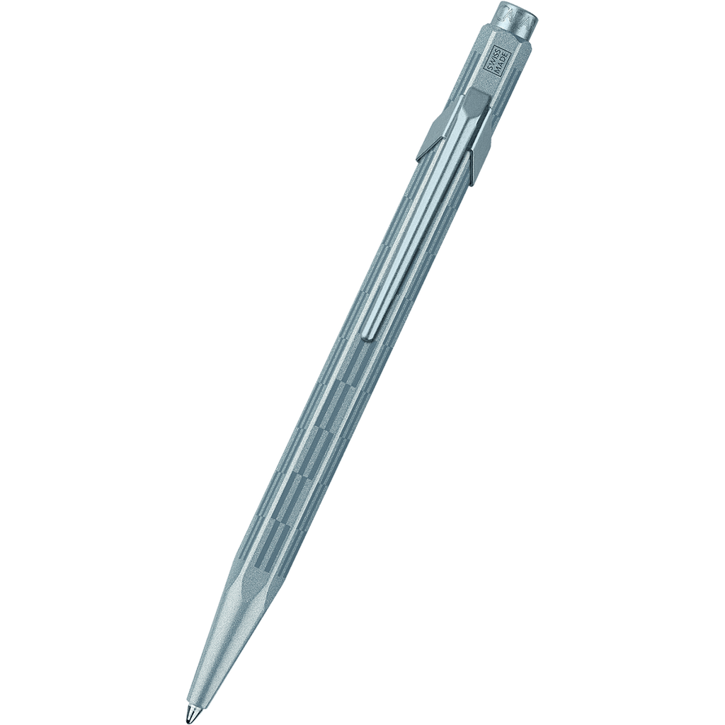 Caran d'Ache 849 Ballpoint Pen - Alpine Frost Blue - Pen Boutique Ltd