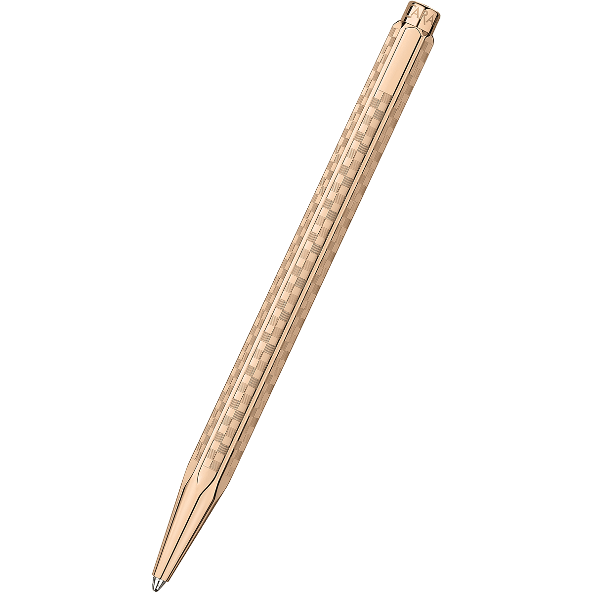 Caran d'Ache Ecridor Ballpoint Pen - Rose Gold Damier (Special Edition) - Pen Boutique Ltd