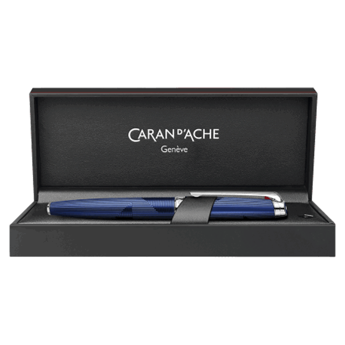 Caran d'Ache Leman Bleu Marin Fountain Pen-Pen Boutique Ltd