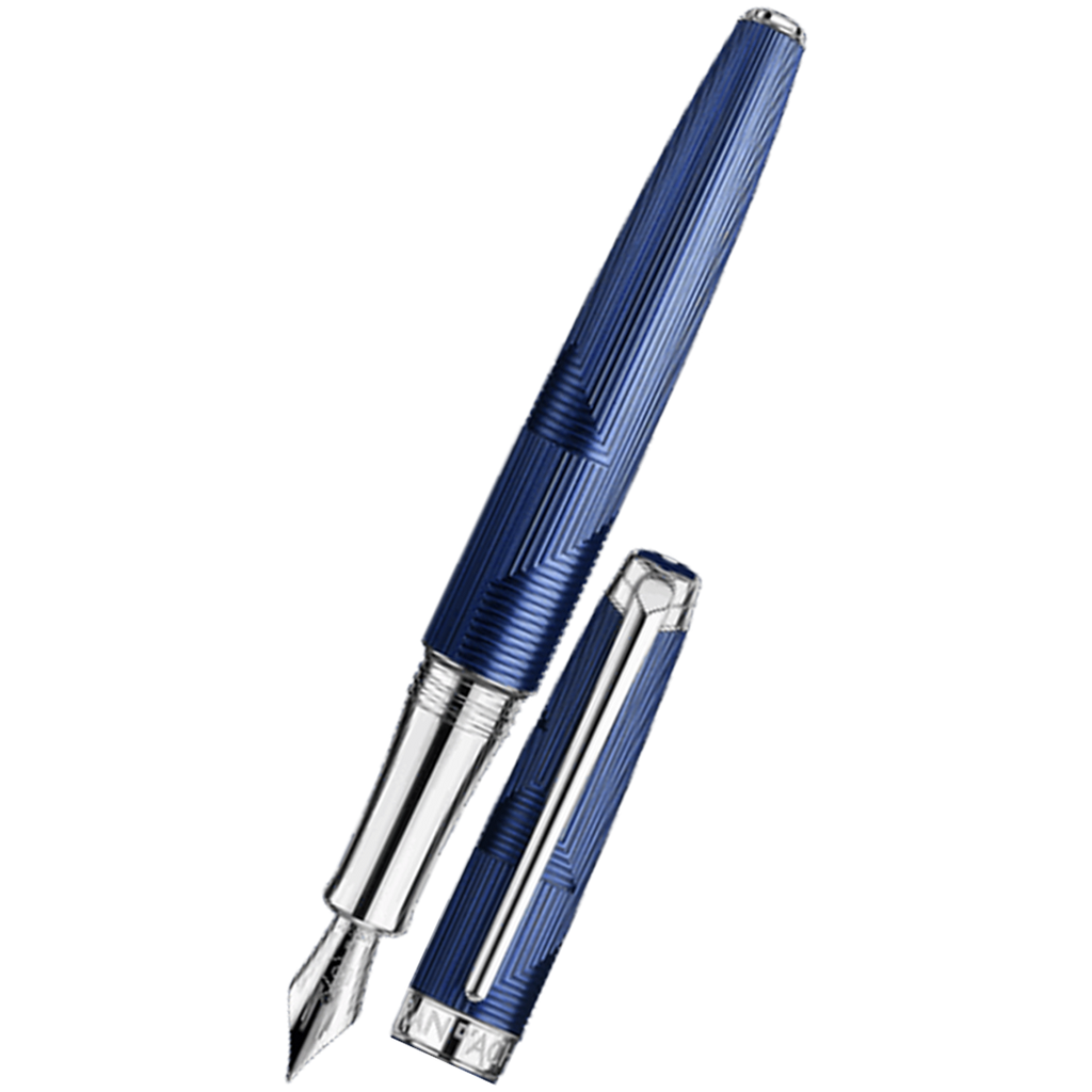Caran d'Ache Leman Bleu Marin Fountain Pen-Pen Boutique Ltd