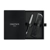 Caran d'Ache Leman Gift Set - Damier Ballpoint Pen & Leather Case (Special Edition) - Pen Boutique Ltd