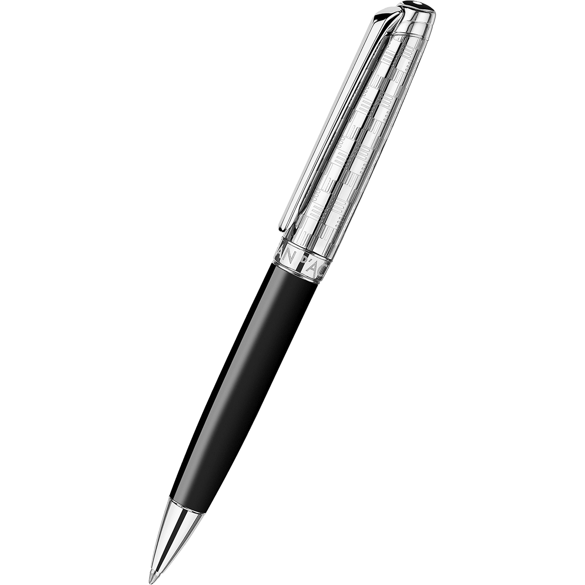 Caran d'Ache Leman Gift Set - Damier Ballpoint Pen & Leather Case (Special Edition) - Pen Boutique Ltd