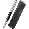Caran d'Ache Leman Gift Set - Damier Fountain Pen & Leather Case (Special Edition) - Pen Boutique Ltd